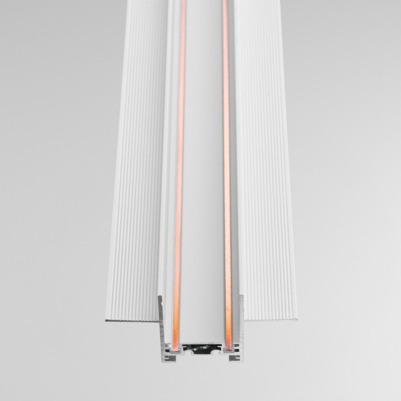 Rail magnétique encastré - Profond - Blanc - MAGNETIC 26