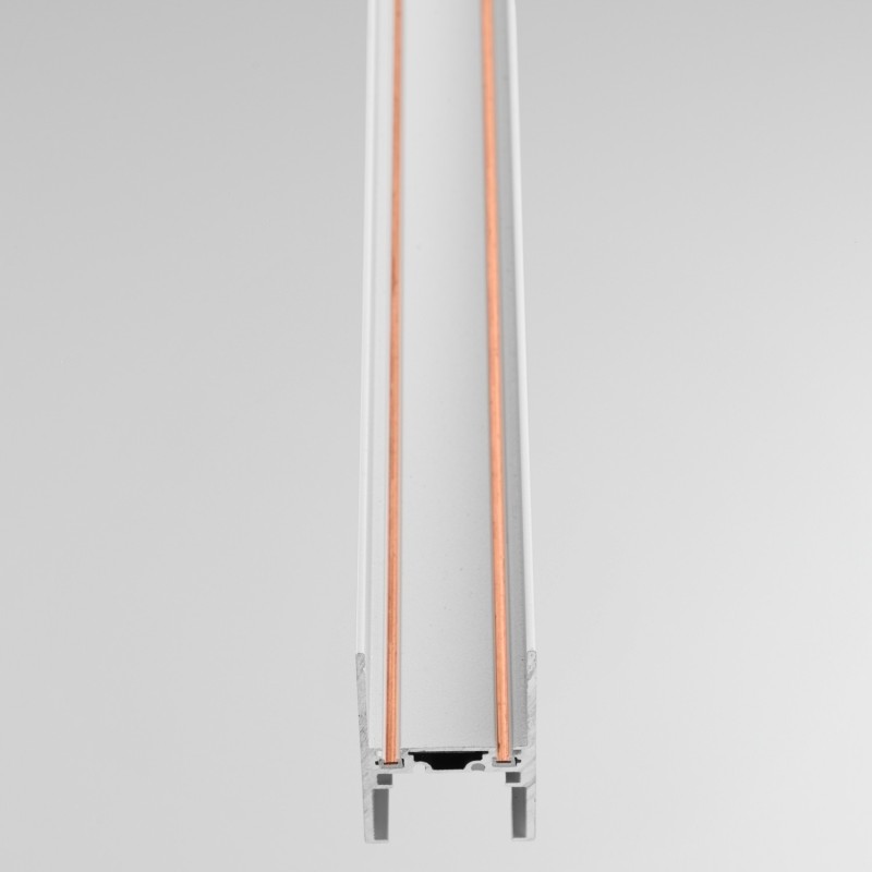 Rail magnétique en suspension - Profond - Blanc - MAGNETIC 26