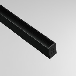 Rail magnétique en suspension ou en applique - Profond - 26 mm - 48V - Noir - MAG26