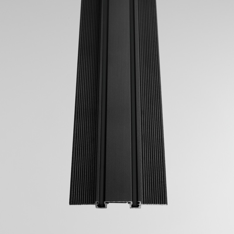 Rail magnétique encastré - Slim- Noir - MAGNETIC 26