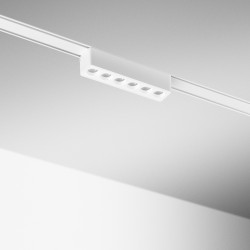 Grille linéaire LED - 122 mm - 6W - 3CCT - 48V - Blanc - MAGNETIC 26