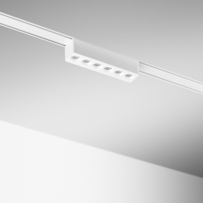 Grille linéaire LED - 122 mm - 6W - 3CCT - 48V - Blanc - MAGNETIC 26