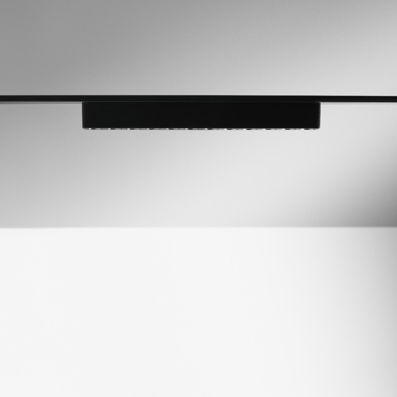 Grille linéaire LED - 230 mm - 9W - 3CCT - 48V - Noir - MAGNETIC 26