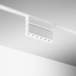 Grille orientable LED - 122 mm - 6W - 3CCT - 48V - Blanc - MAGNETIC 26