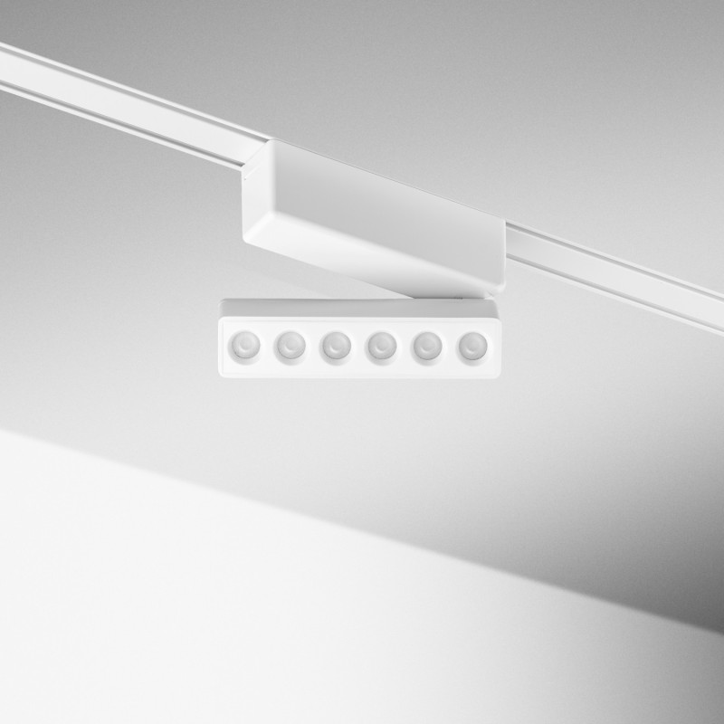 Grille orientable LED - 122 mm - 6W - 3CCT - 48V - Blanc - MAGNETIC 26
