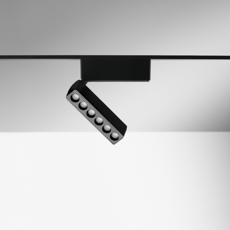 Grille orientable LED - 122 mm - 6W - 3CCT - 48V - Blanc - MAGNETIC 26