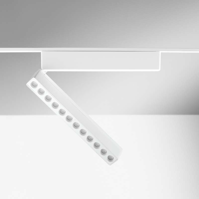 Grille orientable LED - 230 mm - 9W - 3CCT - 48V - Blanc - MAGNETIC 26