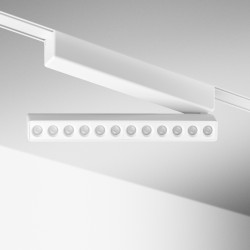 Grille orientable LED - 230 mm - 9W - 3CCT - 48V - Blanc - MAG26
