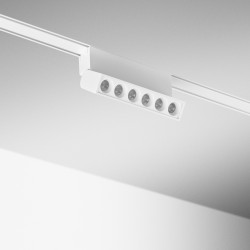Grille LED bilatérale - 122 mm - 10W - 3CCT - 48V - Blanc - MAG26