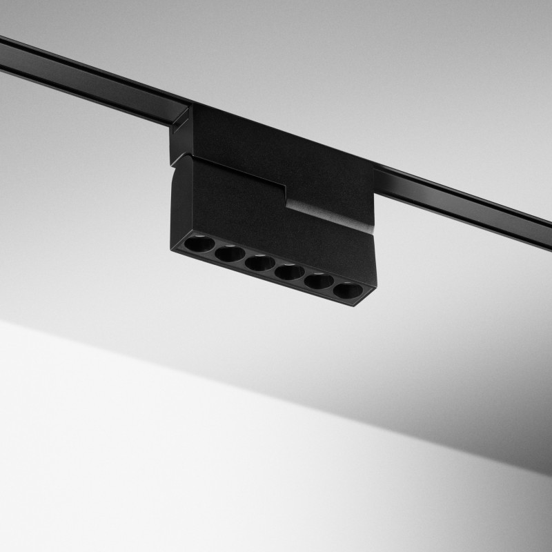 Grille LED bilatéral - 122 mm - 10W - 3CCT - 48V - Noir - MAGNETIC 26