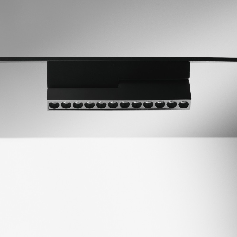 Grille LED bilatéral - 230 mm - 20W - 3CCT - 48V - Noir - MAGNETIC 26
