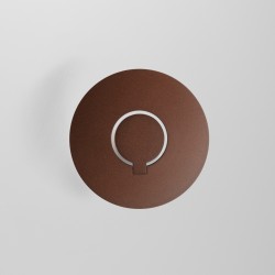 Applique LED inclinable - 24 cm - 9W - Corten - JUSTA