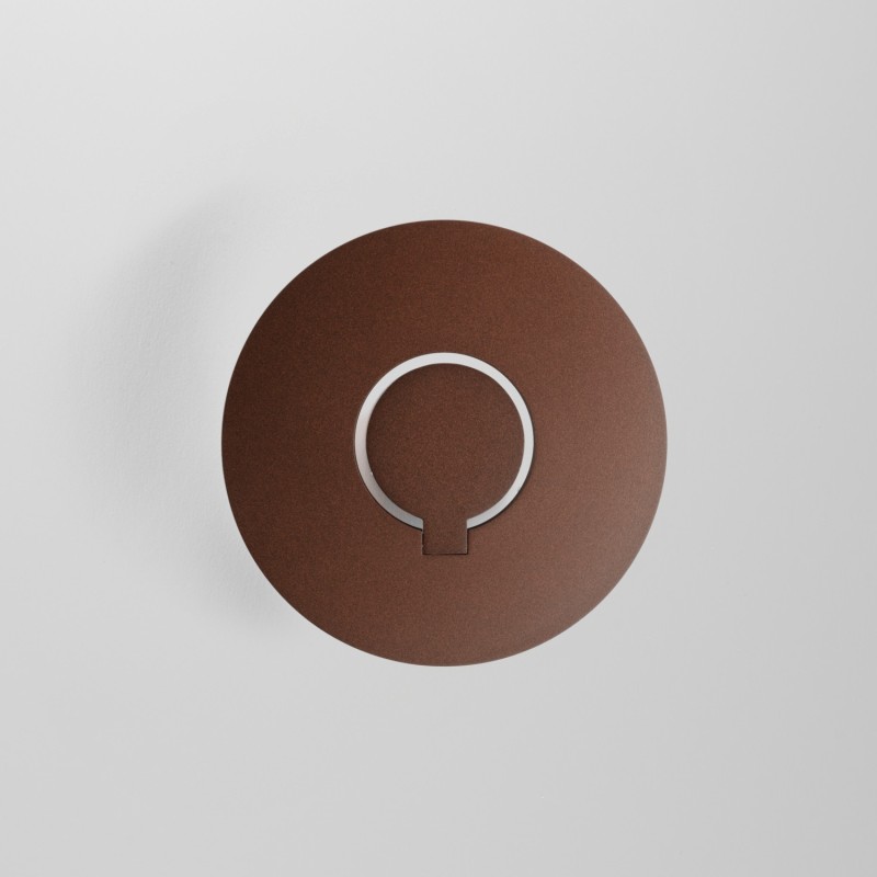 Applique LED inclinable - 9W - Corten - JUSTA