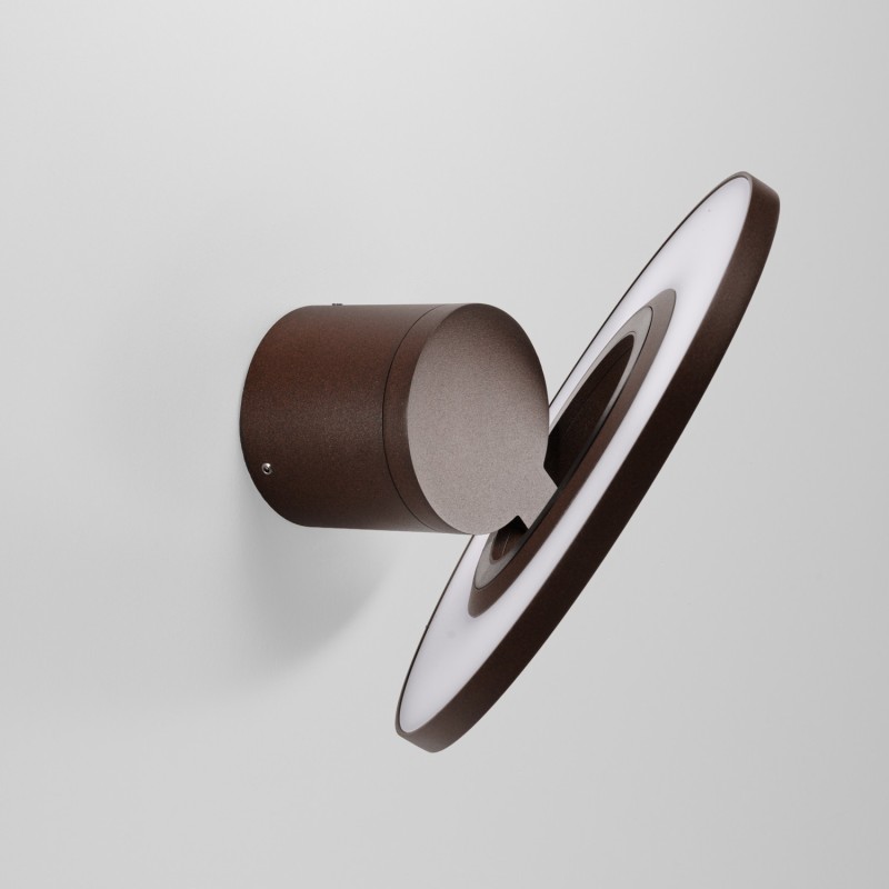 Applique LED inclinable - 9W - Corten - JUSTA