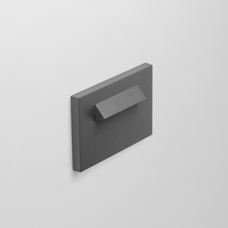 Borne LED encastrable - 4W - Anthracite - QUORK