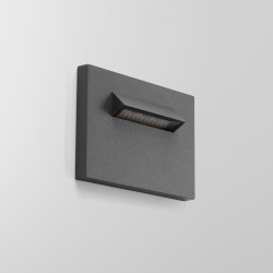 Applique LED encastrable - 4W - Anthracite - QUORK