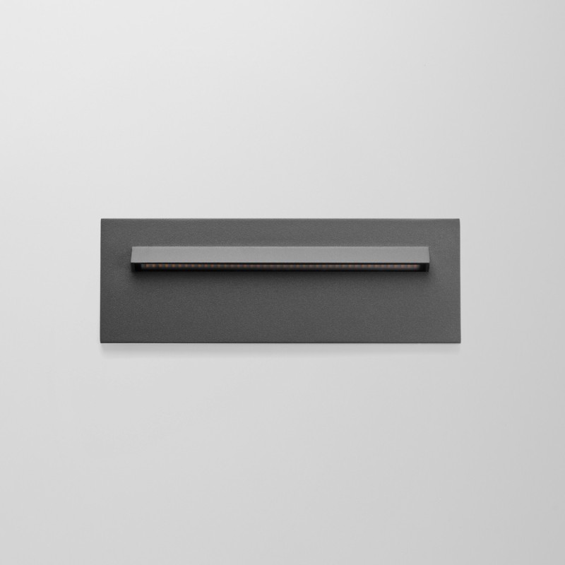 Borne LED encastrable - 8W - Anthracite - QUORK