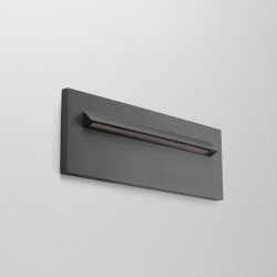 Applique LED encastrable - 8W - Anthracite - QUORK