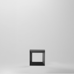 Borne LED géométrique - 21 cm - 8W - Anthracite - AURAL