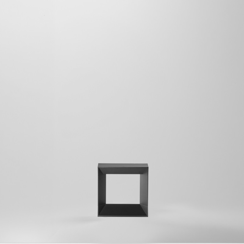 Borne LED géométrique - 8W - Anthracite - 21cm - AURAL