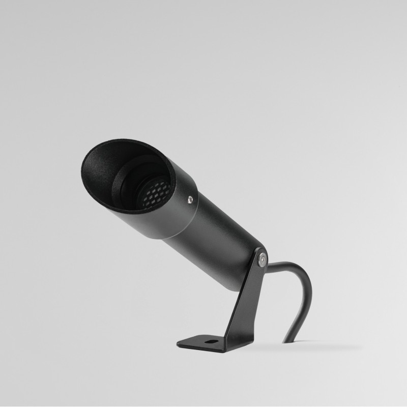 Mini spot de jardin - 5W - 24V ou 230V - Noir - PICCO