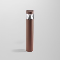 Borne LED extérieure 60cm - 10W - Corten - KONEA