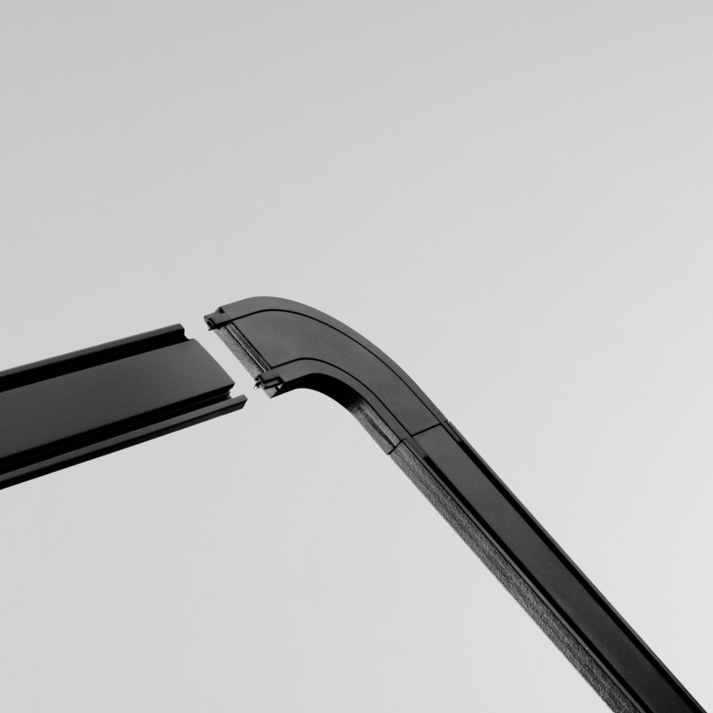 Jonction en C - Slim - Noir - MAGNETIC 26