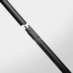 Jonction droite - Slim - Noir - MAG26