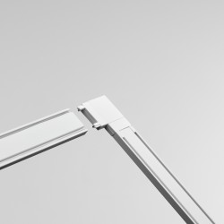 Jonction en L - Slim - Blanc - MAG26