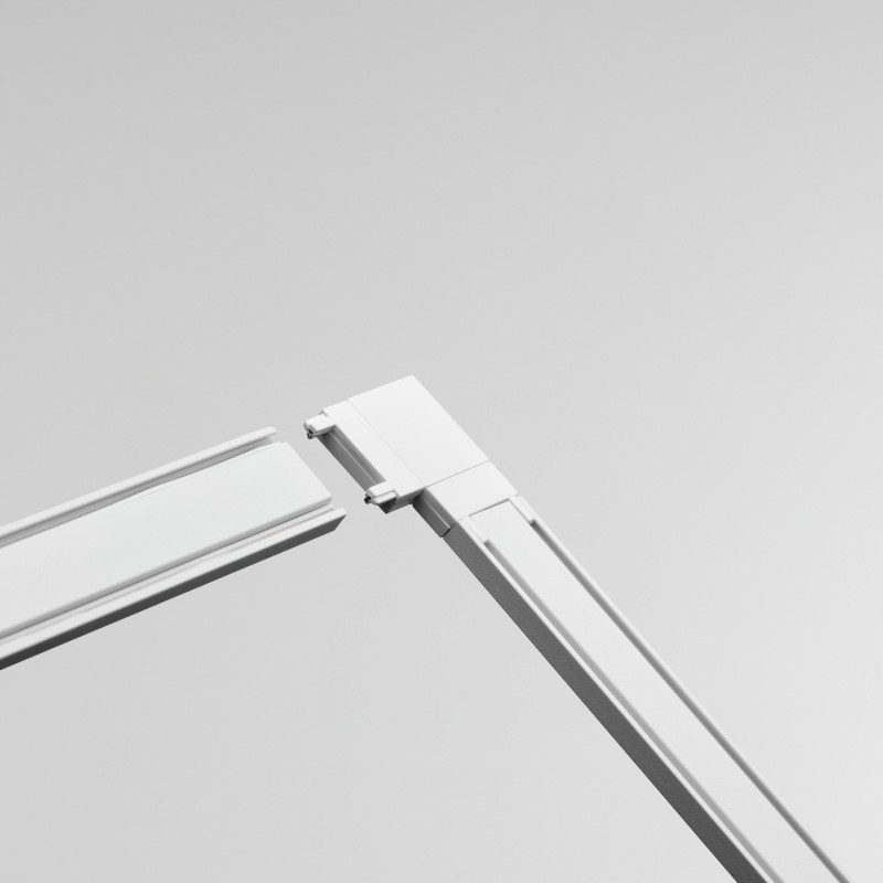 Jonction en L - Slim - Blanc - MAGNETIC 26