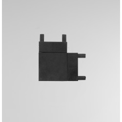 Jonction en L - Slim - Noir - MAGNETIC 26