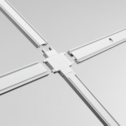 Jonction en X - Slim - Blanc - MAG26