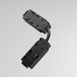 Jonction courte pour rail - Profond - Noir - MAG26
