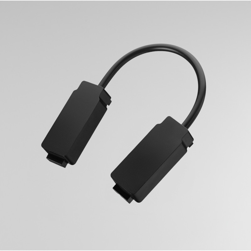 Jonction longue pour rail - Noir - MAGNETIC 26