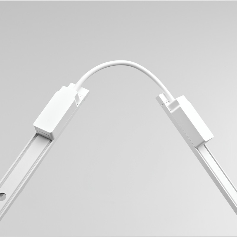 Jonction longue pour rail - Blanc - MAGNETIC 26