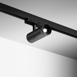 Spot LED sur rail à focal variable 20W - Noir - 3CCT - ZOOOM V2
