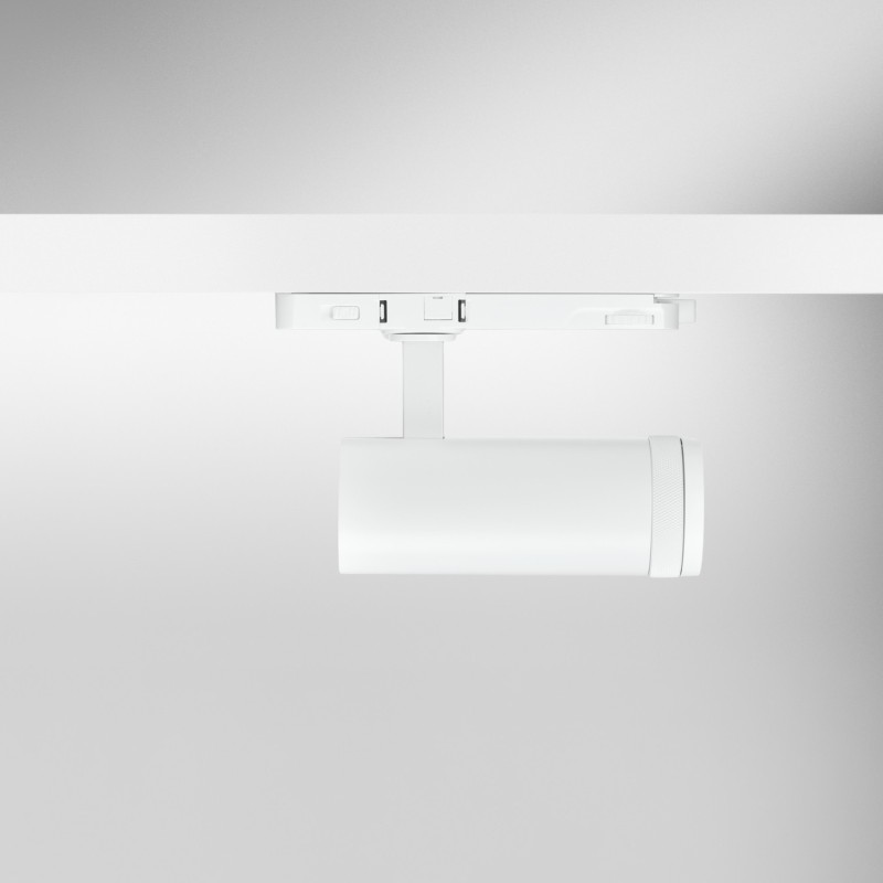 Spot LED sur rail à focal variable 10W - Blanc - 3CCT - ZOOOM V2