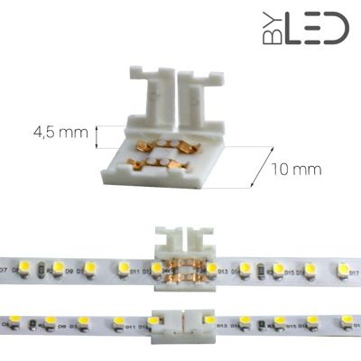 Jonction étroite pour ruban LED Mono 8 mm Plugg IP20