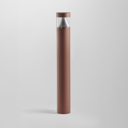 Borne LED extérieure 80cm - 10W - Corten - KONEA