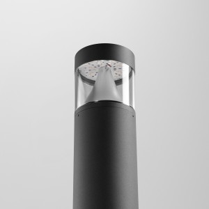 Borne LED extérieure 60 ou 80cm - 10W - Anthracite ou Corten - KONEA