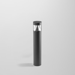 Borne LED extérieure 60cm - 10W - Anthracite - KONEA