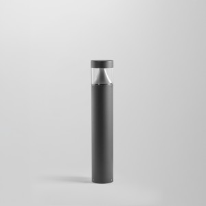 Borne LED extérieure 60cm - 10W - Anthracite - KONEA