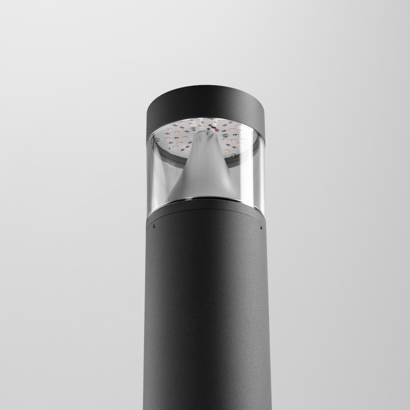 Borne LED extérieure 80cm - 10W - Anthracite - KONEA