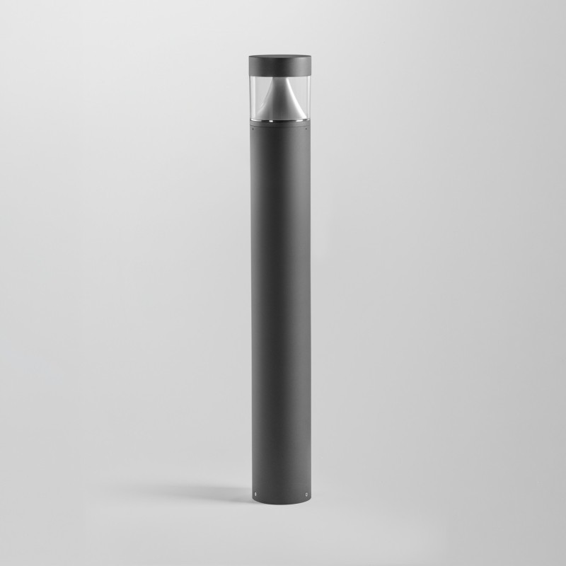 Borne LED extérieure 80cm - 10W - Anthracite - KONEA
