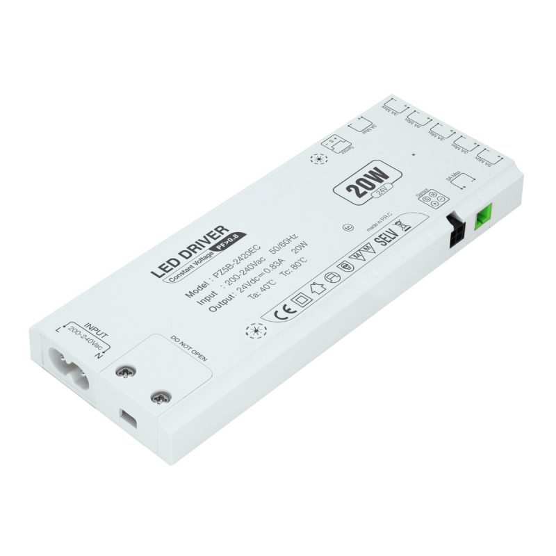 Alimentation LED 24V de 20W à 150W à tension constante