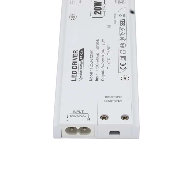 Alimentation LED 24V de 20W à 150W à tension constante