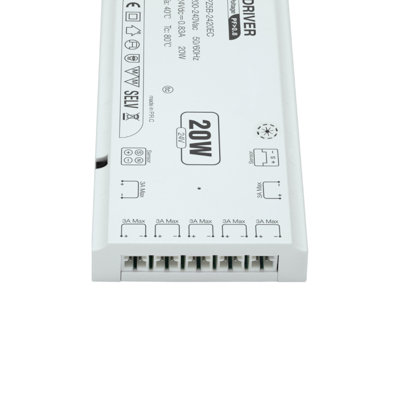 Alimentation LED 24V de 20W à 150W à tension constante