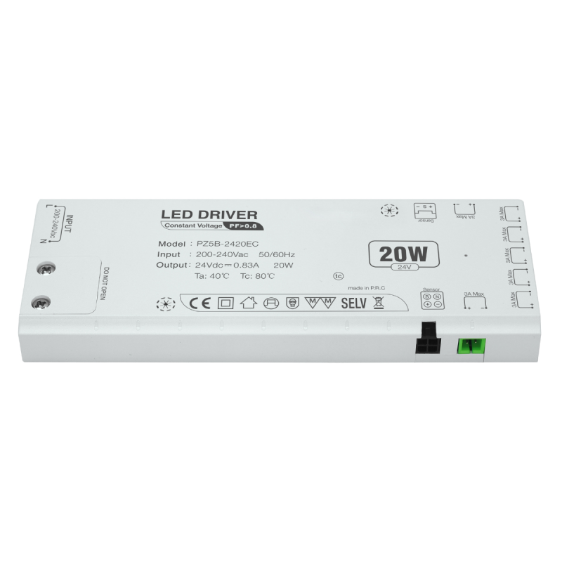 Alimentation LED 24V de 20W à 150W à tension constante