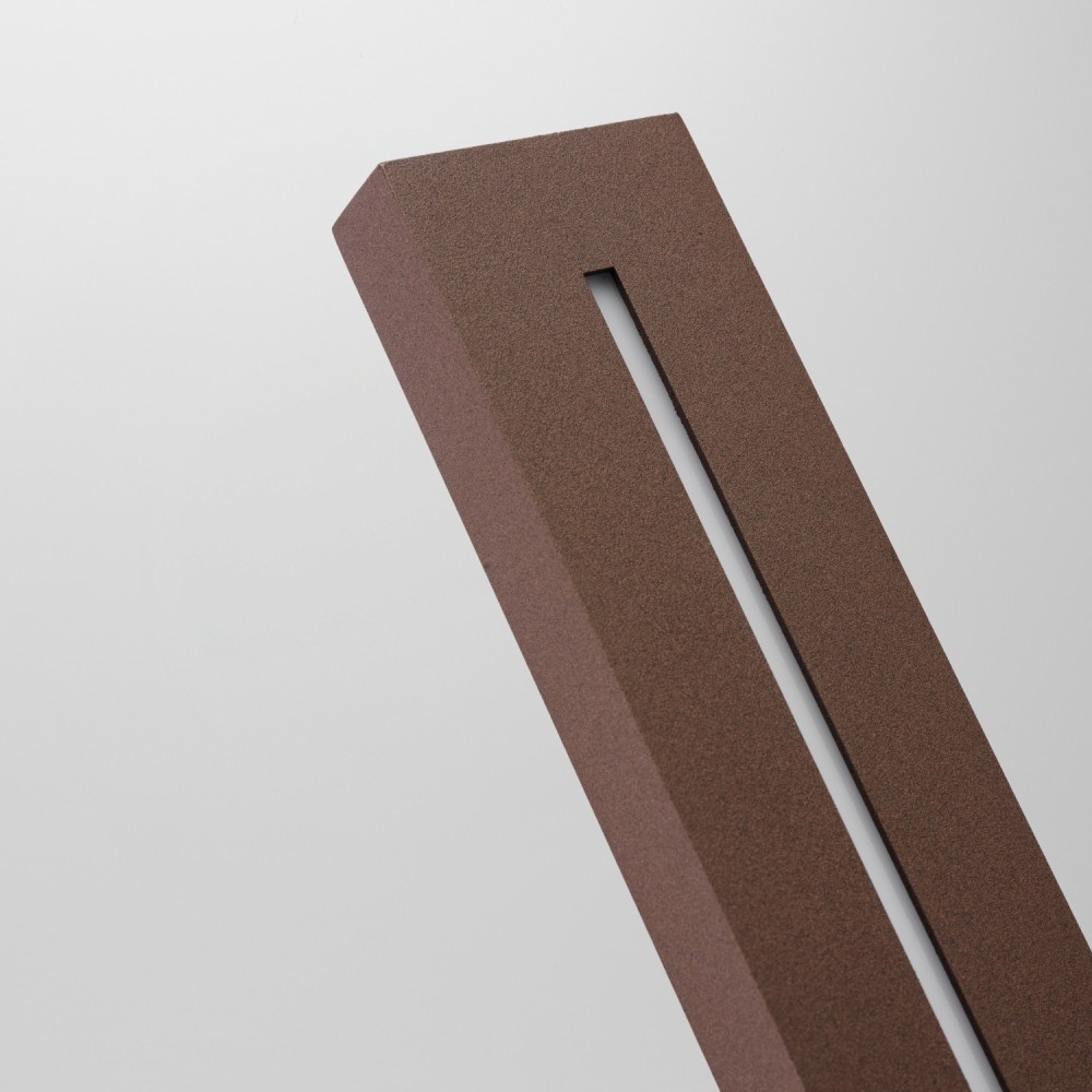 Applique LED double faisceau 3CCT - 10W - Corten - STEER