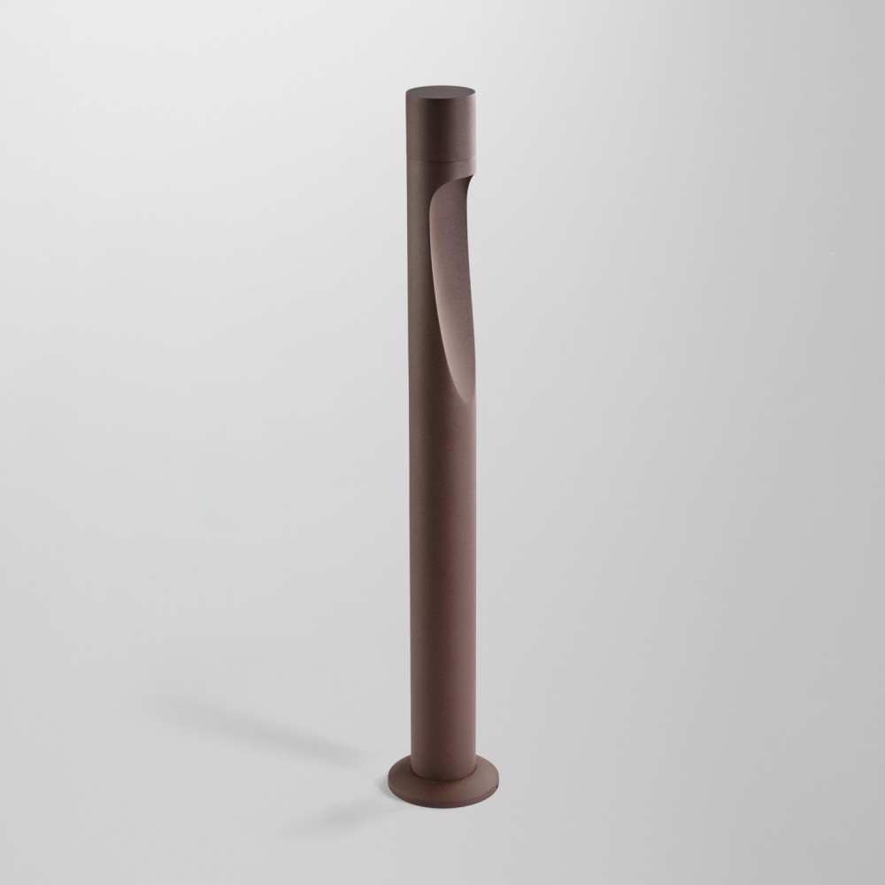 Borne LED architecturale, un faisceau lumineux 60cm 6W Corten